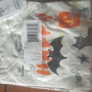 Carter's Girls 2T Glow in the Dark Halloween Tshirt